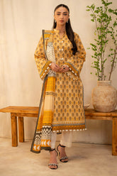 13 | 2Pc Unstitched Suit Lawn Collection By Zellbury